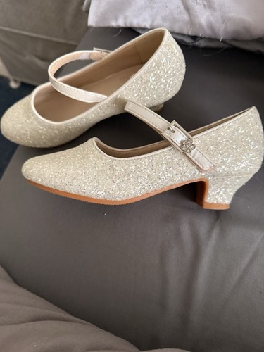 Girls diamante shoes wedding - girls,