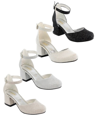 Girls dress shoes block heels - girls,