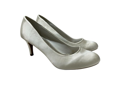 Ladies ivory satin bridal - ladies,