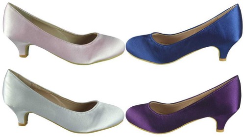 New ladies bridal satin shoes - new,