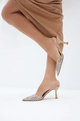 Crystal wedding shoes bridal - crystal,